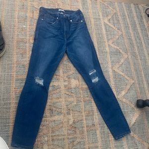 Good American Ripped Skinny Jeans - 29/8